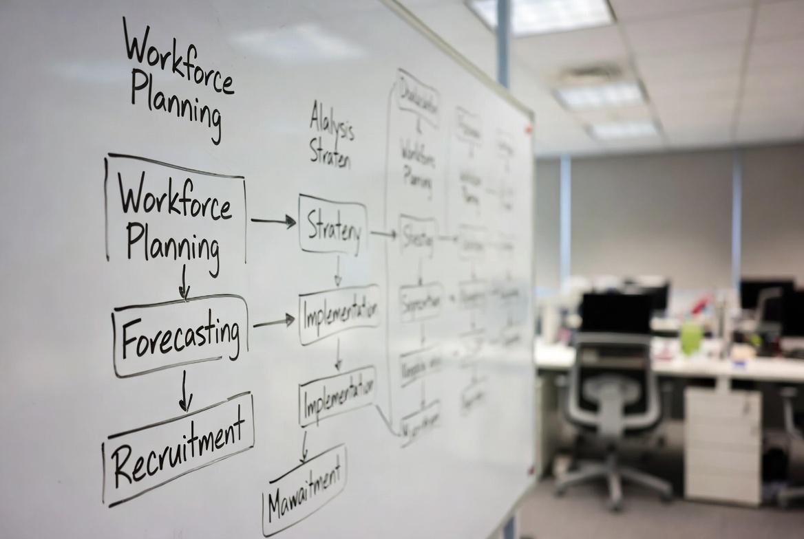 CIPD 5HR02 video content covering workforce planning, recruitment and selection methods