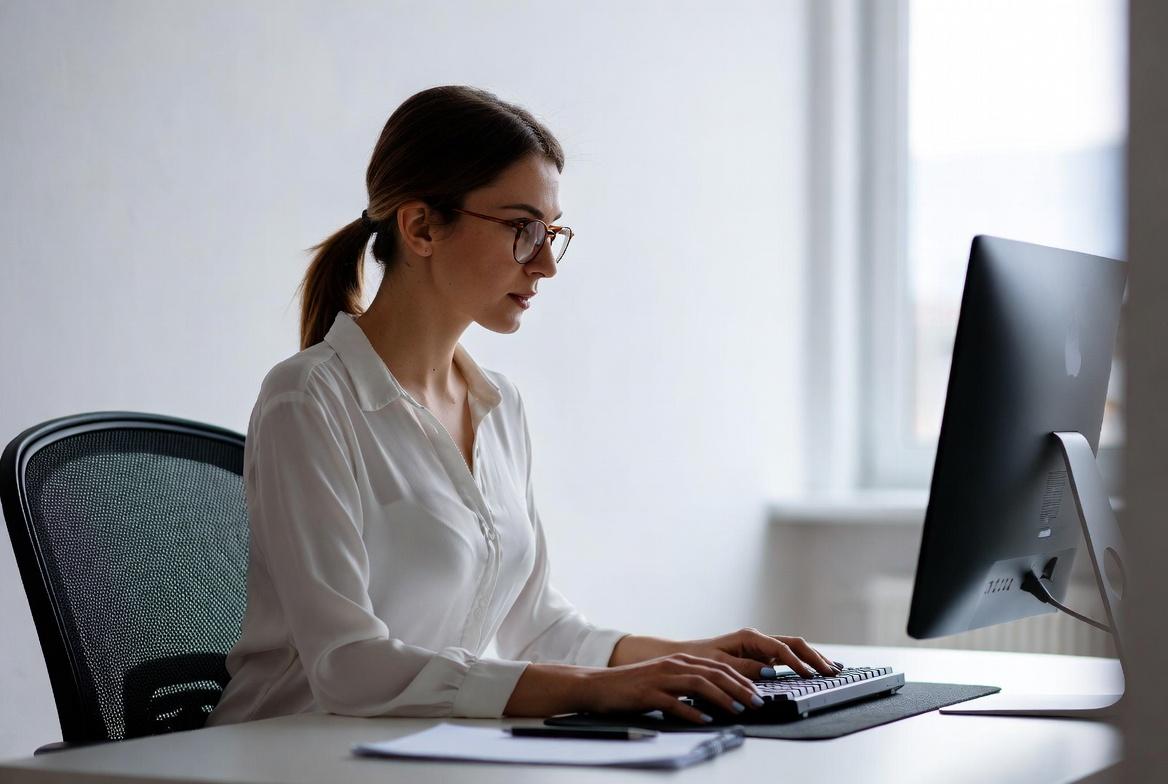 Student writing CIPD assignment with laptop and notes